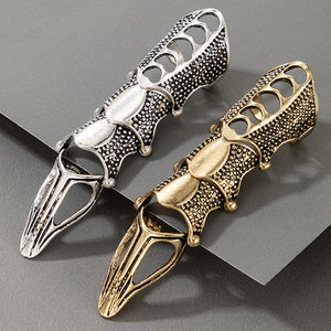 Alloy Cosplay Style Bronze or Silver Tone Bendable Finger Claw R42